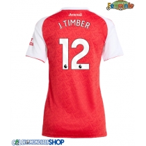 Maglie da calcio Arsenal Jurrien Timber #12 Prima Maglia Femminile 2025-26 Manica Corta